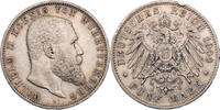 Kaiserreich, Württemberg 5 Mark Wilhelm II. (1891 bis 1918) - Kursmünze -