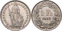 Schweiz 1 Franken Helvetia - Kursmünze (1875-1967) -
