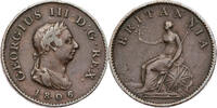 Großbritannien Farthing George III. - Kursmünze (1806-1807) -