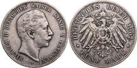 Kaiserreich, Preussen 5 Mark Wilhelm II. (1888-1918) - Kursmünze (1891-1908) -