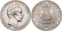 Kaiserreich, Preussen 3 Mark Wilhelm II. (1888-1918) - Kursmünze (1908-1912) -