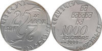 Portugal 1000 Escudos 25 Jahre Aprilrevolution -