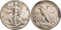 USA ½ Dollar Walking Liberty Half Dollar - Kursmünze (1916-1947) -