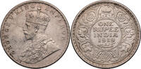 1 Rupee 1919 Britisch Indien George V. (1910-1936) - Kursmünze (1912-1936) ss