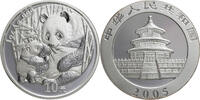 China, Volksrepublik 10 Yuan 1 Oz Silber Panda -
