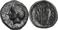 Aiolis Aiolis (Perseus?) Athena / Getreidekorn