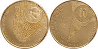 Niederlande 10 Euro Beatrix (1980-2013) - 400. Jahrestag der Gründung von Manhattan -