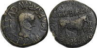 Hispania As Augustus / Calagurris / unter duumviri C.Semp.B.&Baeb.Flavius