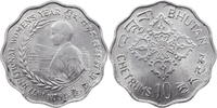 Bhutan 10 Chetrum FAO Serie - Frau & Ähre -