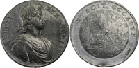 Schweden Medaille Karl XI / Büste / Himmelsglobus & Nordstern