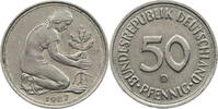 Bundesrepublik Deutschland 50 Pfennig Kursmünze -