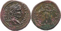 Makedonien AEs Stobi, Caracalla, Kopf / Nike mit Kranz und Palmzweig -
