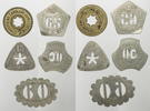 Schweden Token Lot 5 Stück Token Sv. Oh. Movell & Co Stockholm und andere