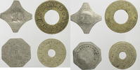 Schweden Token Lot 4 Stück Token Sv. Oh. Movell & Co Stockholm und andere