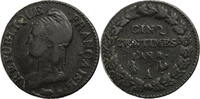 Frankreich 5 centimes AN8 "A" (Paris)