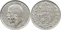 Großbritannien 3 Pence Georg V. (1910-1936) -