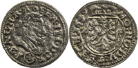 Schlesien - Teschen 1 Heller & 1 Kreuzer Elisabeth Lucretia ( 1625-1653 )Lot zwei Stück Kleinsilber(1 Heller & 1 Kreuzer)