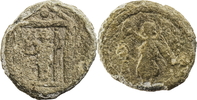 Ägypten Oxyrhynchos PB-Münze / Bleimünze Selten! Bleimünze / Ägypten als römische Provinz, Oxyrhinchos / Tempel / Nike