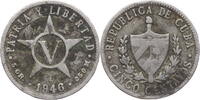 Cuba 5 Centavos Kursmünze -