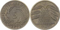 Weimarer Republik 5 Reichspfennig Kursmünze -
