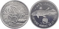 5 Francs 1984 Comoro Islands Kursmünze - Probe vz