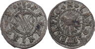 Baden-Durlach, Großherzogtum 2 Pfennige Friedrich VII. Magnus (1677-1709) Hachberger Landwährung -