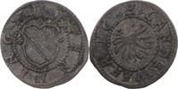 Baden-Durlach, Großherzogtum 2 Pfennige Friedrich VII. Magnus (1677-1709) Hachberger Landwährung -
