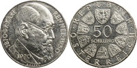 Österreich 50 Schilling 100. Geburtstag von Karl Renner bankfrisch