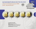 Bundesrepublik Deutschland 5 x 2 Euro 2 Euro Gedenkmünzenset - Länderserie: Länderserie: Schleswig-Holstein -