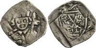 Altdeutschland Regensburg Pfennig Herzogliches Brustbild v.v. mit Schwert und Fahne / gekreuzte Schlüssel