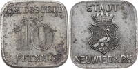 Neuwied 10 Pfennig Kriegsgeld Stadt Neuwied a. RH. -