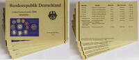 Deutschland - Bundesrepublik 5 x 12,68 DM KMS - ADFGJ