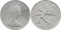 Tokelau 5 Dollar Elizabeth II. - Speerwerfer -