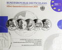 Bundesrepublik Deutschland 5 x 10 Euro Offizieller Gedenkmünzensatz -