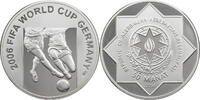 Azerbaijan 50 Manat Auf die Fussballweltmeisterschaft 2006 in Deutschland -