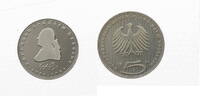 Bundesrepublik Deutschland 5 DM Zum 200. Todestag des Dichters Gotthold Ephraim Lessing -