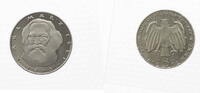 Bundesrepublik Deutschland 5 DM Zum 100. Todestag von Karl Marx -