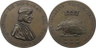 Frankreich Medaille Ludwig XII. (1498-1514) Auf die Eroberung von Mailand 1500 -