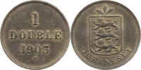 Guernsey 1 Double Kursmünze (1868-1911) -
