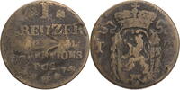 Pfalz-Zweibrücken Kreuzer Christian IV. (1740-1775) nach Konventionsfuß - selten! -