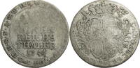 Köln, Erzbistum 1/6 Taler Clemens August von Bayern (1723-1761) - Kursmünze (1754-1756) -