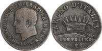 Königreich Italien 1 Centesimo Napoleon (1805-1814) - Kursmünze (1807-1813) -
