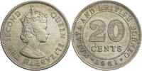 Malayisia 20 Cents Elisabeth II. (1952-2022) - Kursmünze (1954-1961) -