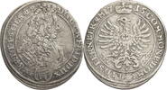 Württemberg-Öls 6 Kreuzer Carl Friedrich (1704-1744) -