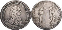 Italien, Toskana Piastra 1684 Cosimo III. de Medici, 1670-1723, Florenz fast ss