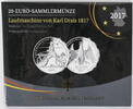 Bundesrepublik Deutschland 20 Euro 200 Jahre Laufmaschine von Karl Drais -