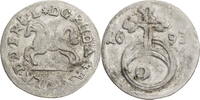 Braunschweig-Wolfenbüttel, Fürstentum 6 Pfennig Rudolf August und Anton Ulrich (1685-1704) -