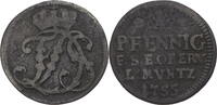 Sachsen-Weimar-Eisenach 2 Pfennig Friedrich III. von Gotha (1741-1755) -