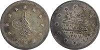Osmanisches Reich 1 Kurush 1862 Abdülaziz ss