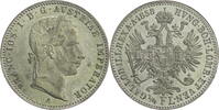 Haus Habsburg 1/4 Gulden Franz Josef I. (1848-1916) -